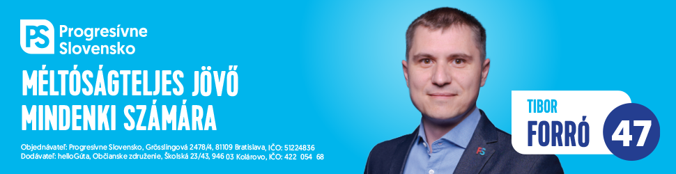 Progresívne Slovensko - Tibor Forró